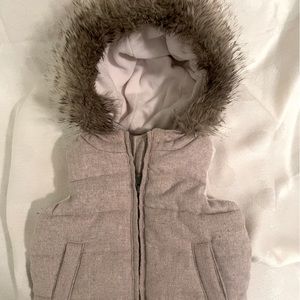 Kids vest with faux fur - Gap - 18-24 months